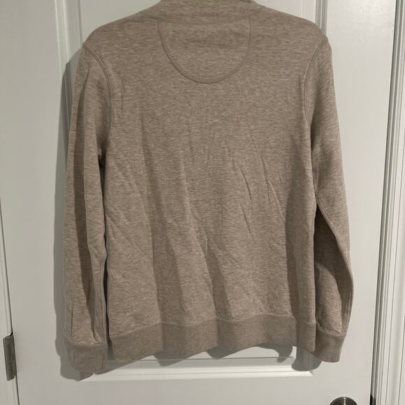 Tommy Bahama Long Sleeve 1/2 Zip Mock Neck Pullover Sweater Off-White Mens Small - Picture 5 of 5